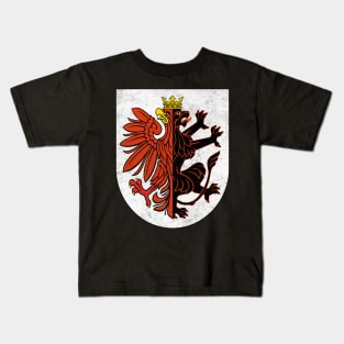 Kuyavian-Pomeranian Voivodeship / Poland Vintage Look Design Kids T-Shirt